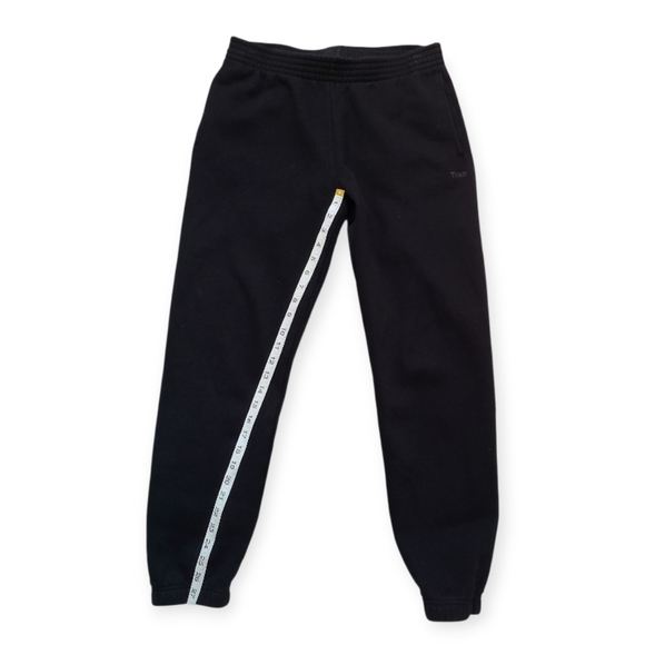 Aritzia Tna Sweat Fleece Cozy Fleece Sweatpant Black Perfect Fit Size Medium - Picture 16 of 16